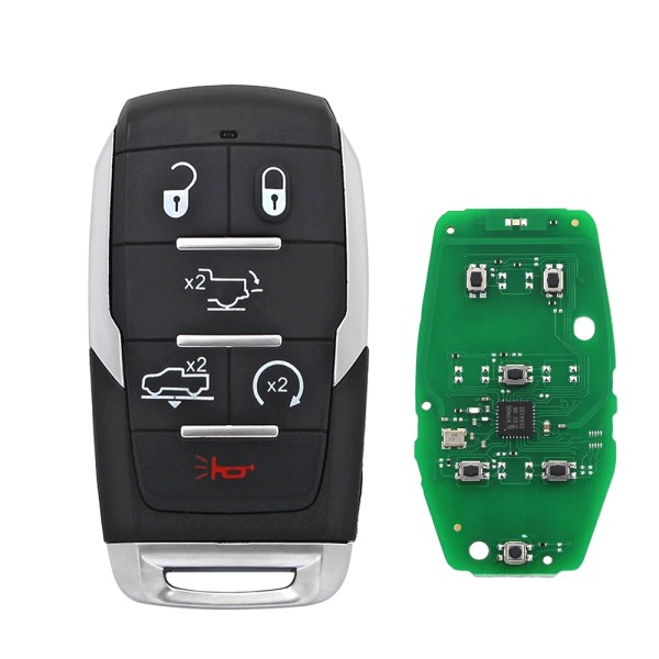 2019-2023 Dodge Ram 1500 Pickup / 6-Button Smart Key / PN: 68291692AD / OHT-4882056 (AFTERMARKET)